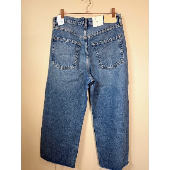 NEW NWT Citizens of Humanity Ayla Raw Hem Crop Jean in Solano Size 29 - Picture 5 of 5